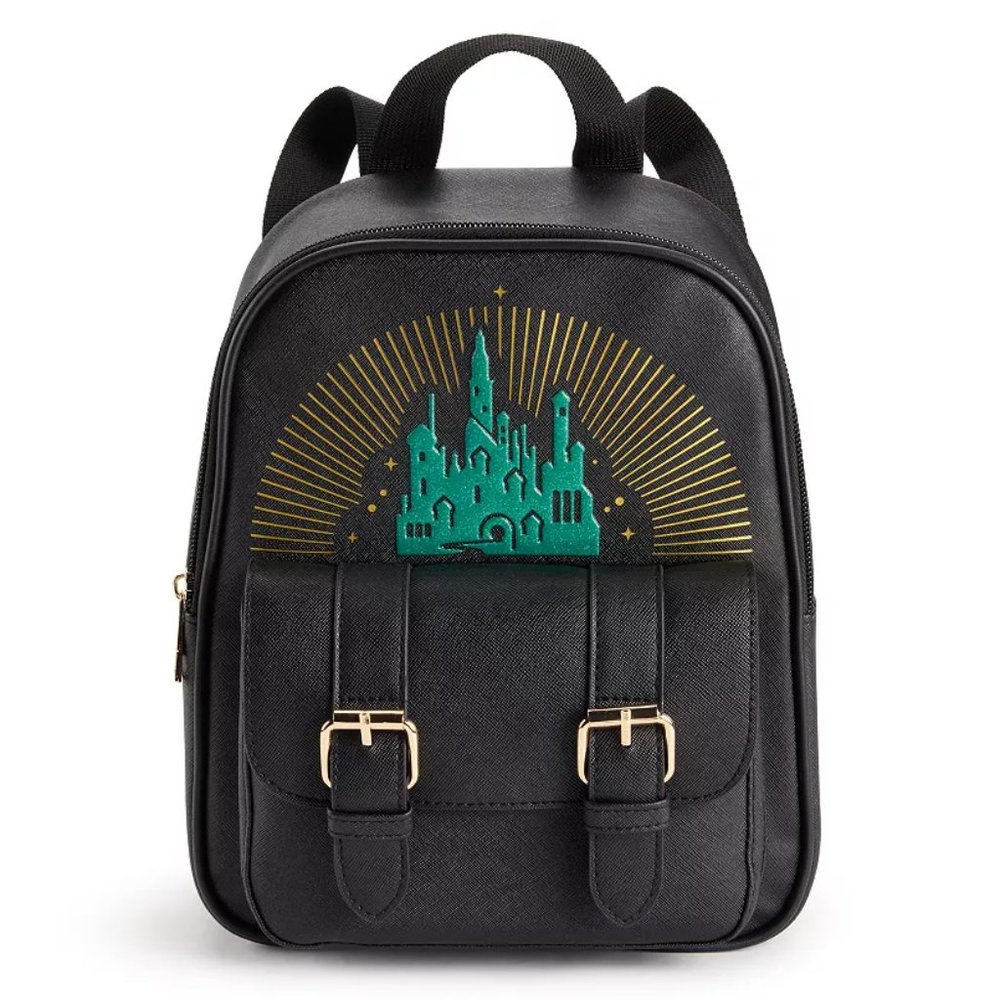 Wicked Emerald City Screenprint Mini Backpack - NWT